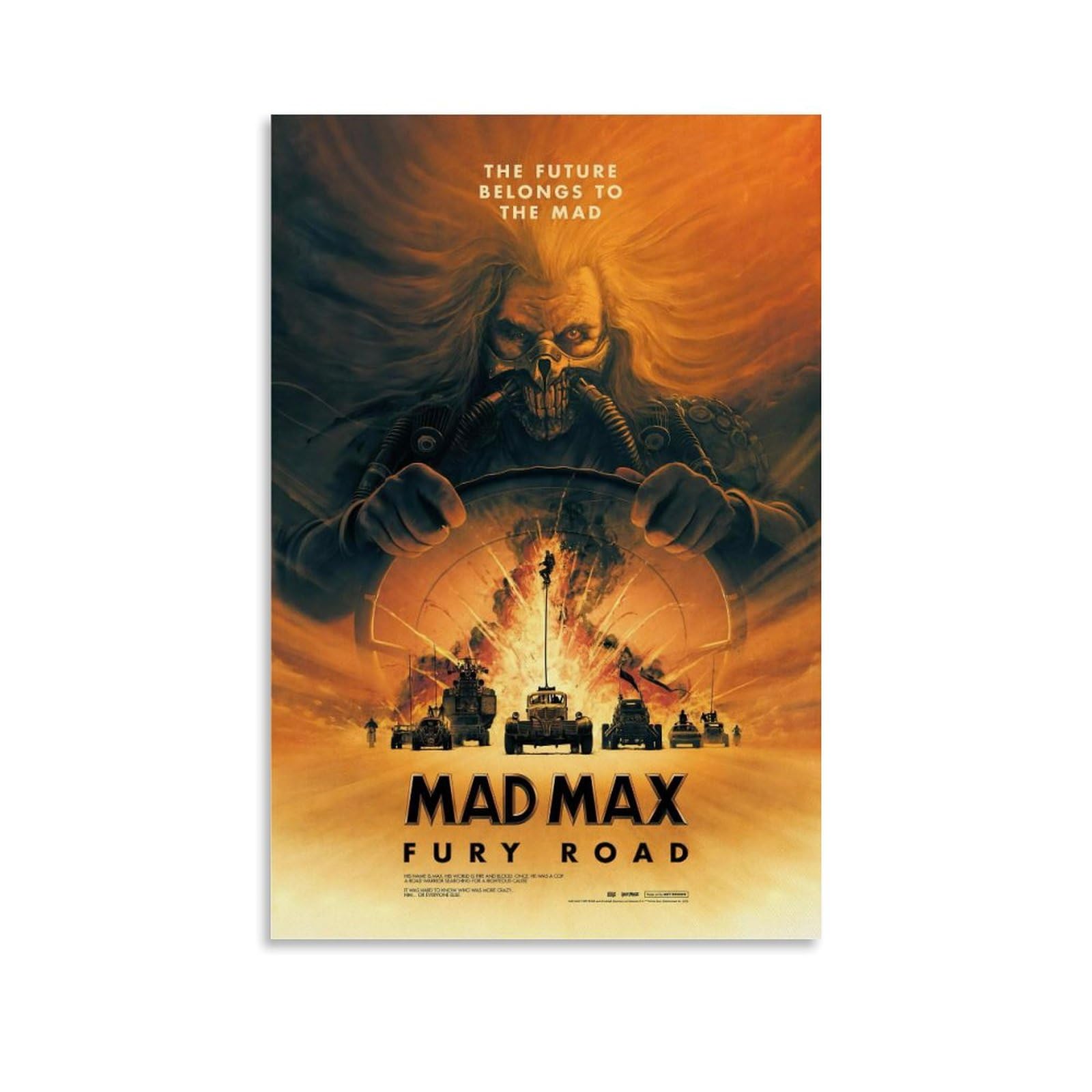 Amazon.co.jp: Shuei Mad Max Fury Road 映画ポスター 寝室用 美的