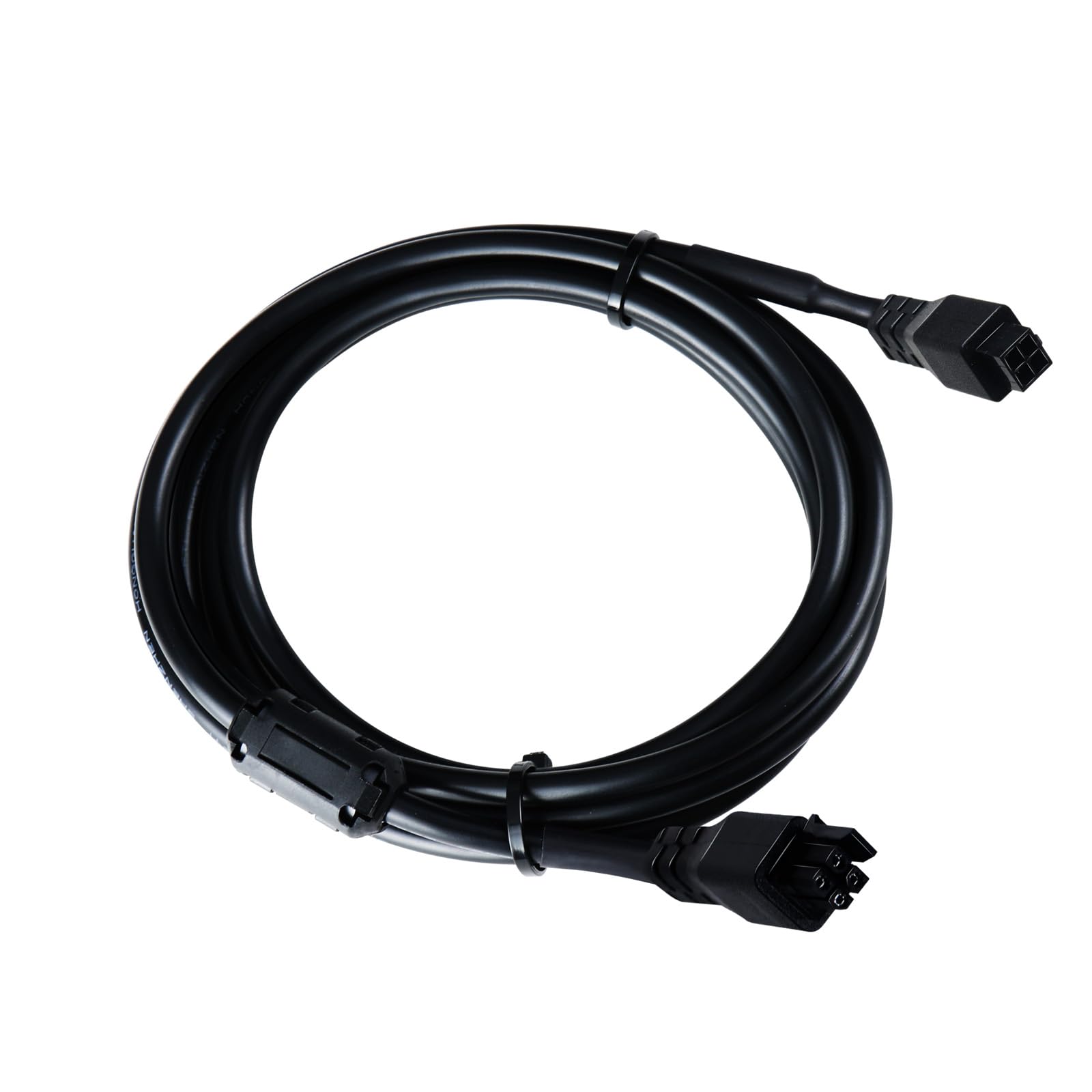 3D Printer Parts 59.06in 4Pin AMS Lite Extension Cable for Bambu Lab A1/A1 Mini 3D Printer, 22AWG Copper Core Extension Jumper Cord 1.5M with Magnetic Ring(Not for X1 P1)