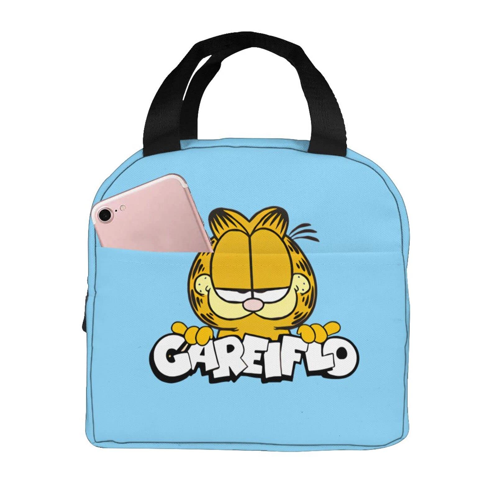 Amazon｜ガーフィールド Garfield 弁当バッグ トートバック 断熱
