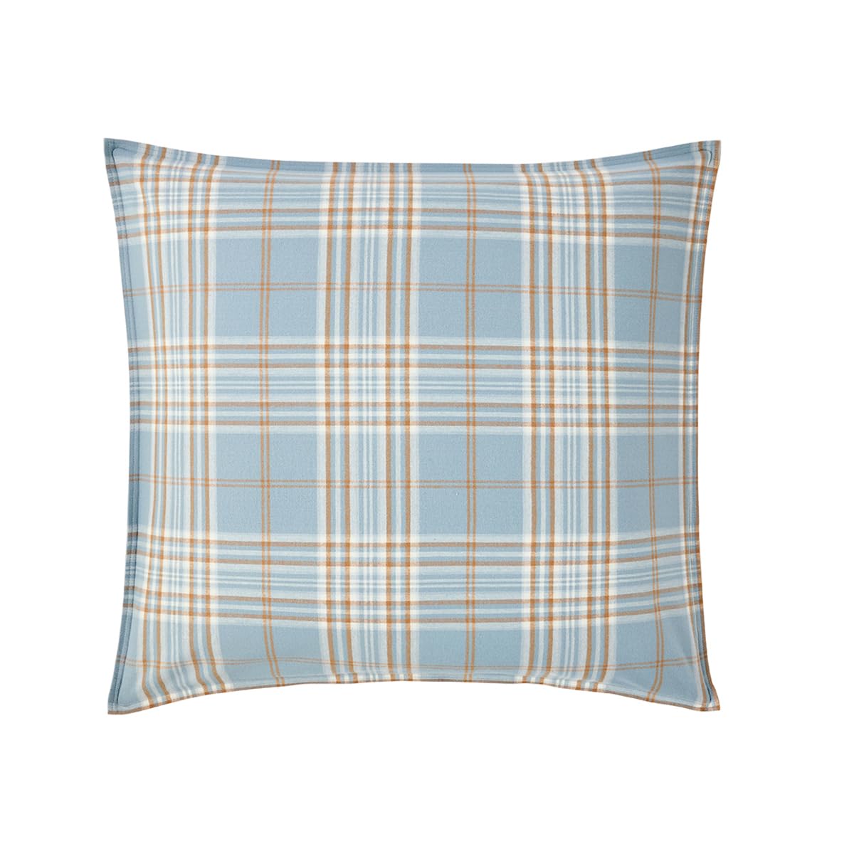 Printed Cotton Flannel Pillowcase Tartan, 65 x 65 cm, ESSIX