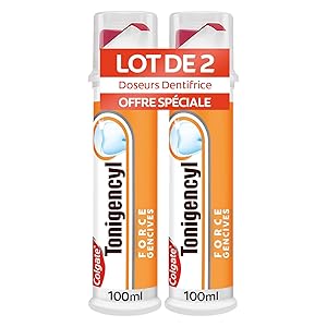 Colgate - Tonigencyl Capital Gums Toothpaste Dispenser - 100 ml - Pack of 2 Colgate - Tonigencyl Capital Gums Toothpaste Dispenser - 100 ml - Pack of 2