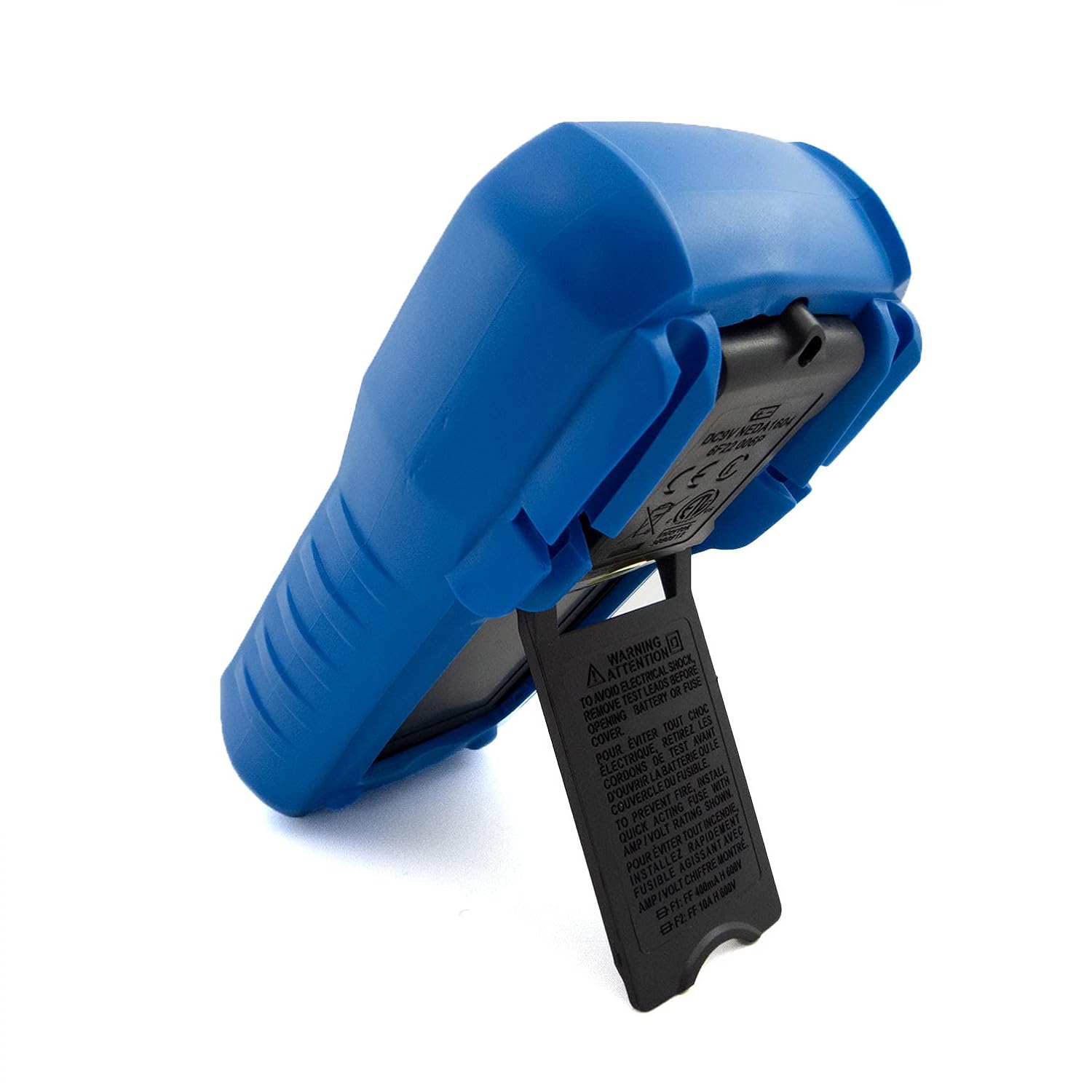 Diagram illustrating domestic and electronics applications of a multimeter