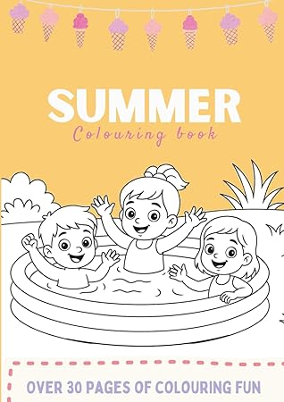 Summer Colouring Book