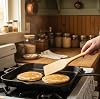 American Made Natural Hard Maple Wood Large Turner Spatula, 15-inch #1