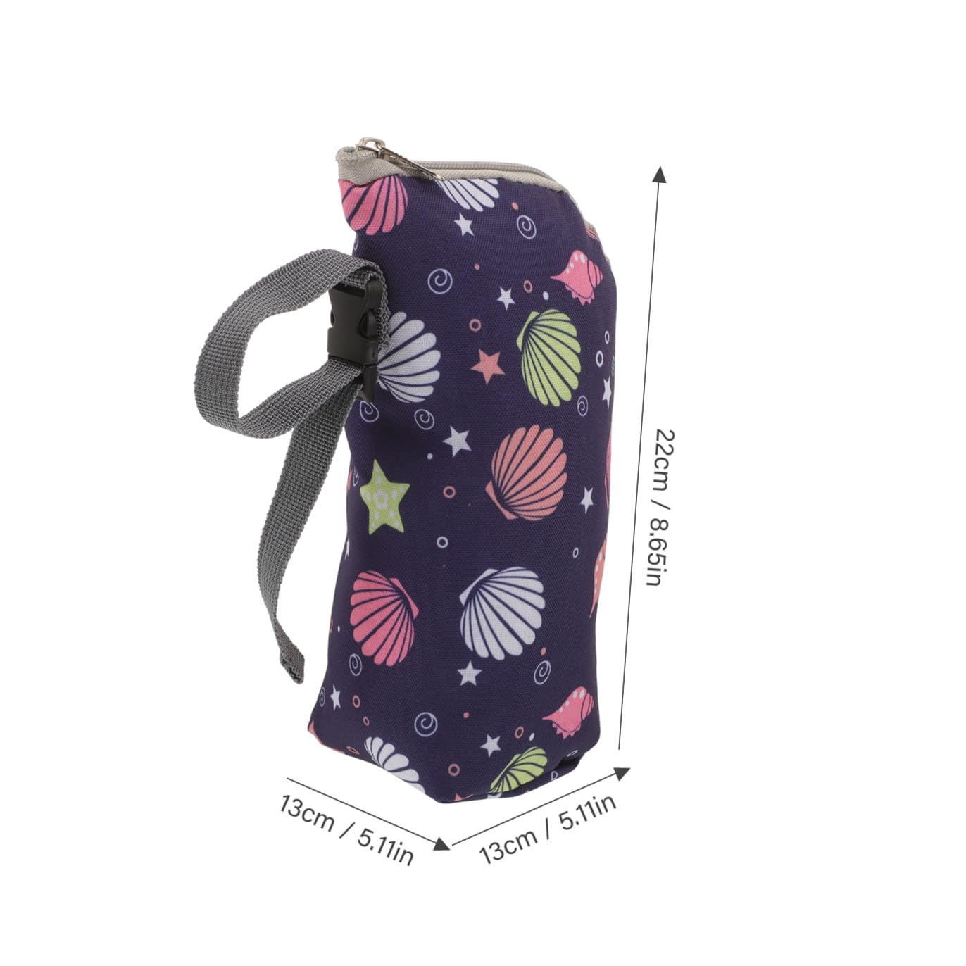 Yardwe 4 Piezas Tapa de Botella aislada cálido Botellas térmico Plegable portátil Bolsas térmicas para biberones Bolsa térmica para biberones Bolso Enfriador de biberones Tela Oxford