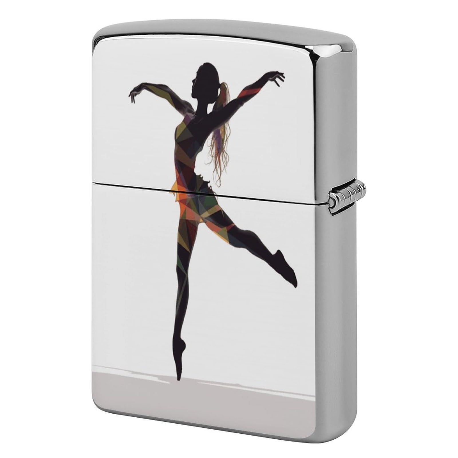 Btcowzrv Style A Dancer Metal Lighter Case Sleeve Cover Holder
