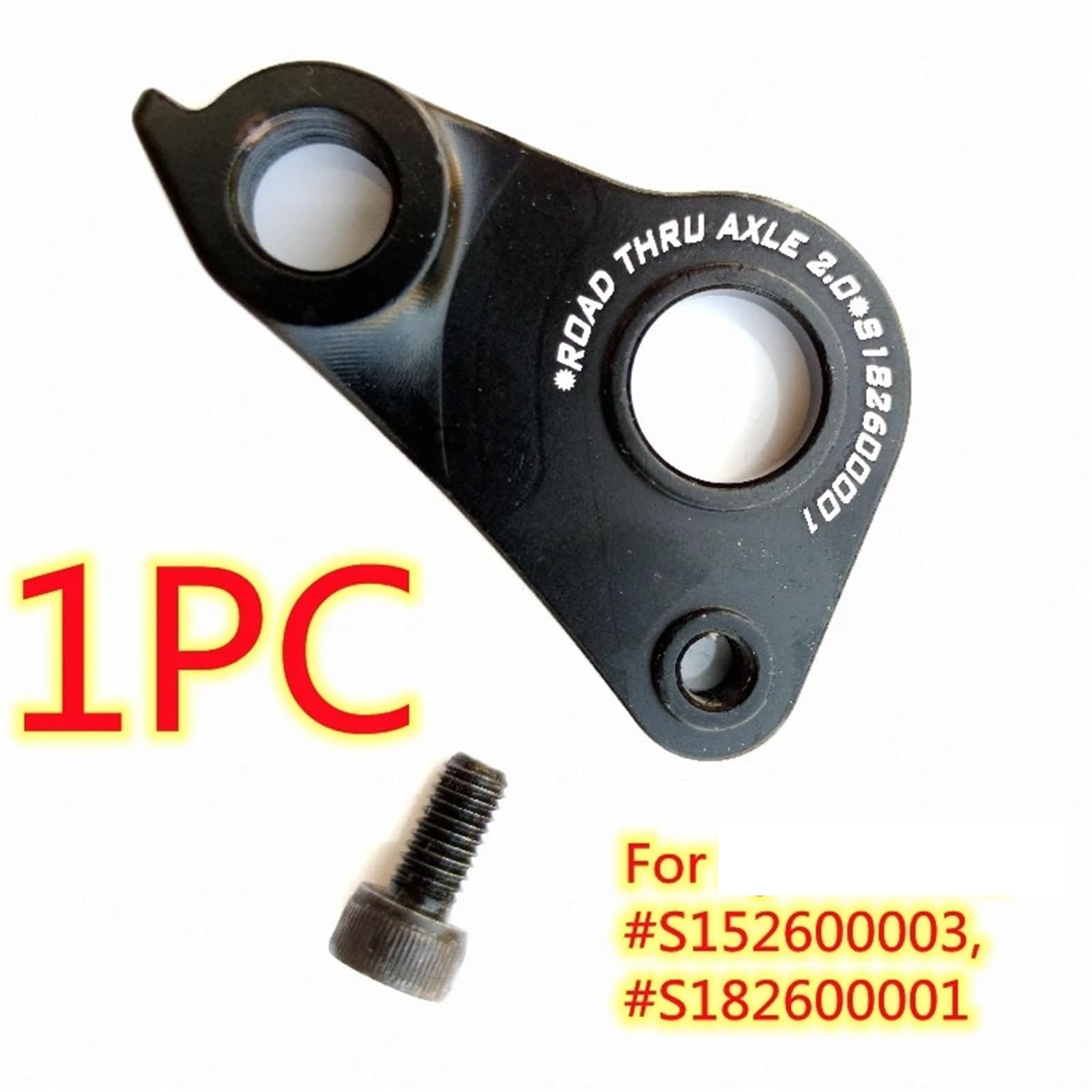 1 patilla de Cambio de Bicicleta for Specialized, for S-Works MTB Tarmac #S182600003 Roubaix Comp Allez Vado Creo Roubaix Mech Dropout patilla de Cambio
