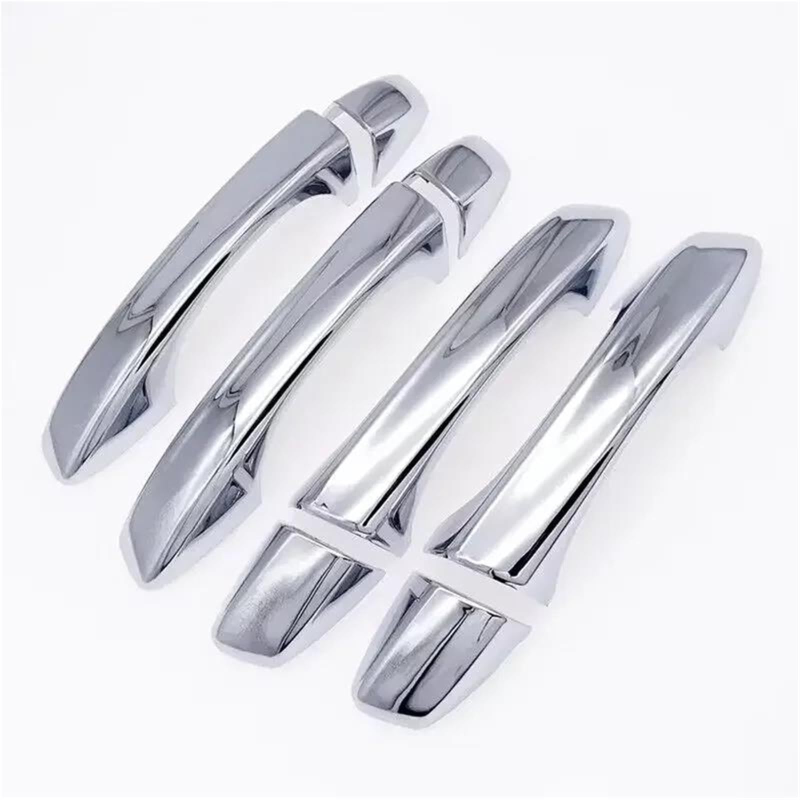 Youzka Type C For Vw For Golf 7 Mk7 .5 2014-2019 Car Sticker Carbon Chrome Black Silver Exterior Door Handle Moulding Cover Trim(Type C)