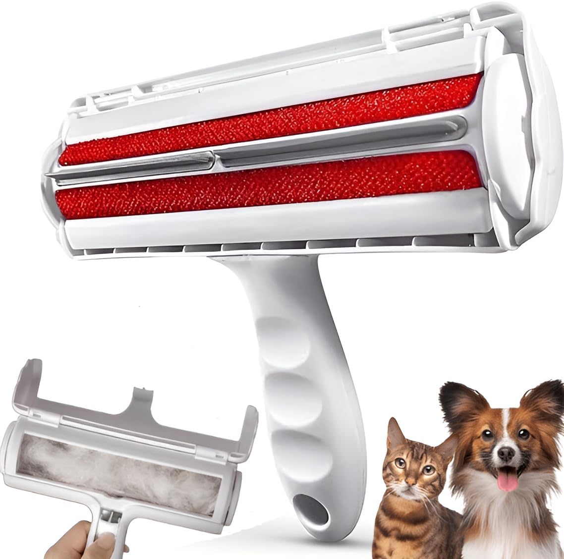 Qualitymart Pet Hair Remover Roller Reusable Dog and cat Hair Remover