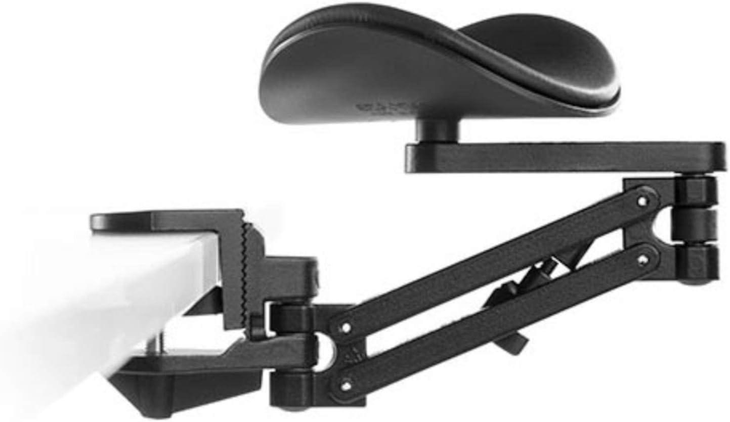 330-013-BK - ErgoRest Articulating Arm Support - Black - Long Arm, Standard Pad
