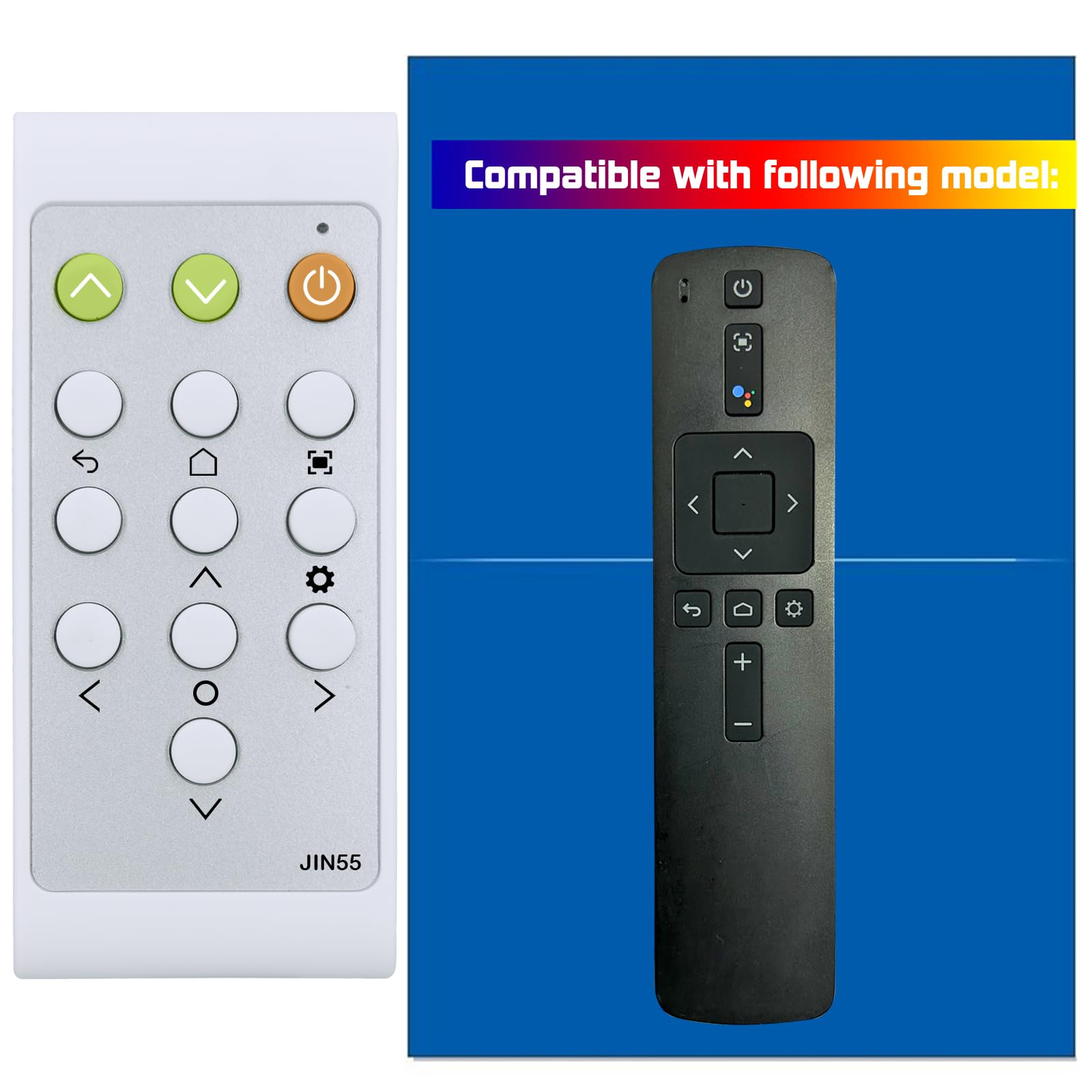 Amazon | R-C-AI1-D0413 交換用音声リモコン。Anker Nebula
