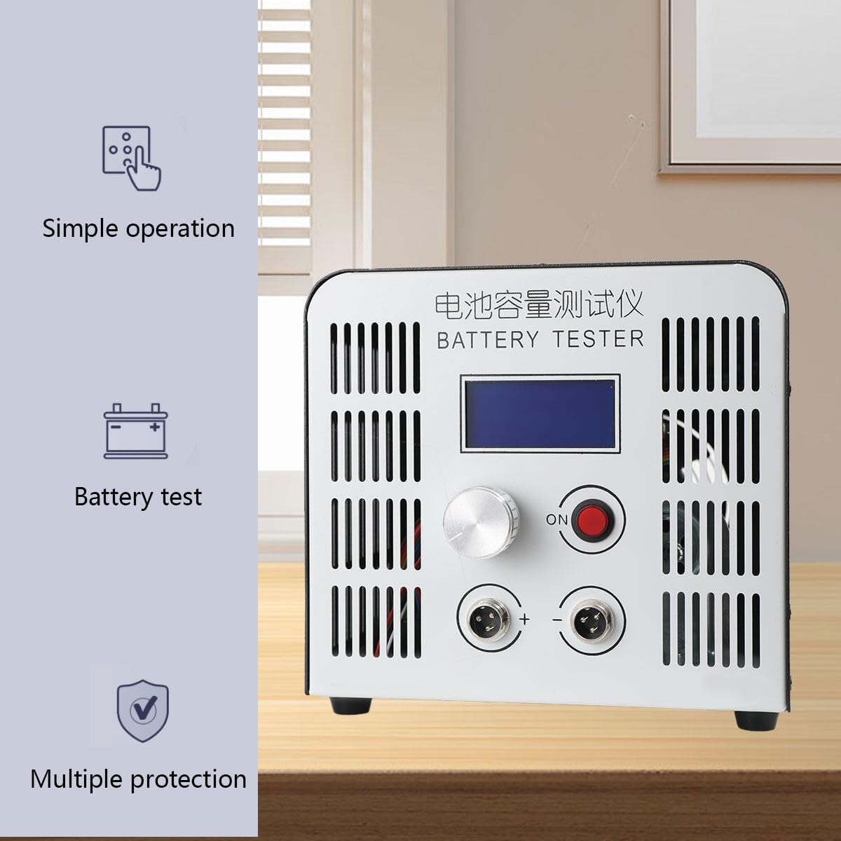 Batterie Kapazitätstester EBD-B10H, 12V-72V 0.5A-10A Entladung