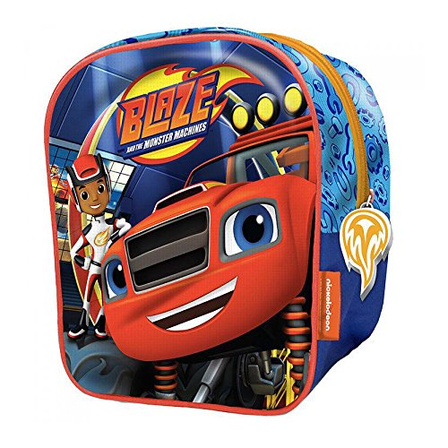 Blaze and the Monster Machines- Mochila Blaze & Monster Machine 24x10x23 cm. (CYP MC-04-BZ)
