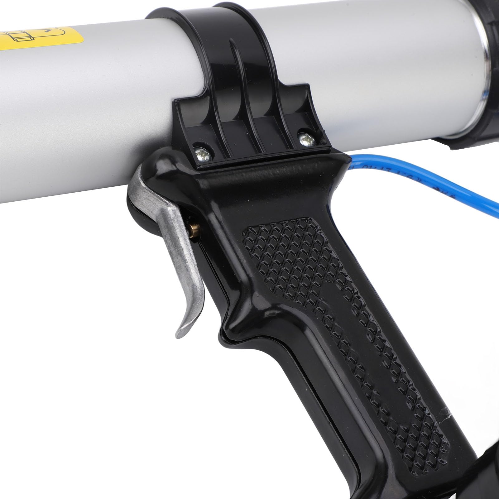 Pistola para Calafatear Salchichas, Herramienta Neumática para Calafatear de Aleación de Aluminio con Costos de Mano de Obra, Dispositivo Aplicador de Masilla Sellador para (310ml)