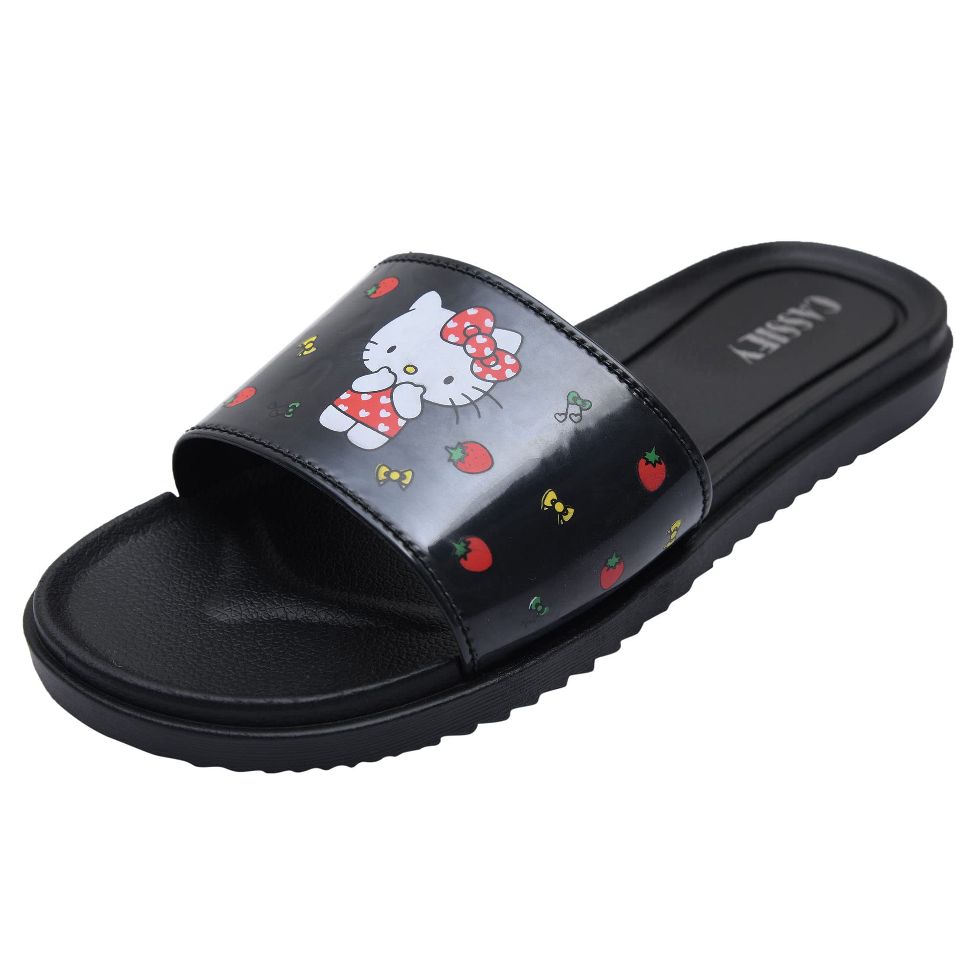 CASSIEYFashionable Comfortable Stylish Design Slip-on Flat Slipper Sandal For Women's