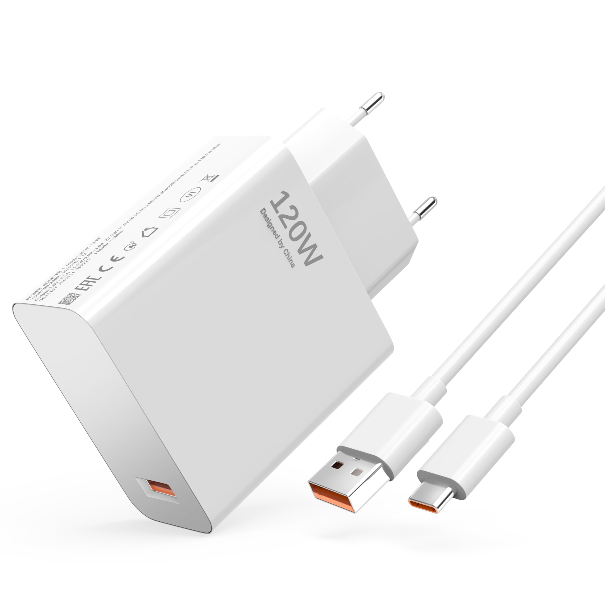 67W HyperCharge Ladegerät Für Xiaomi, Redmi & Poco – Inkl. USB-C Kabel, TurboCharge & PD Support