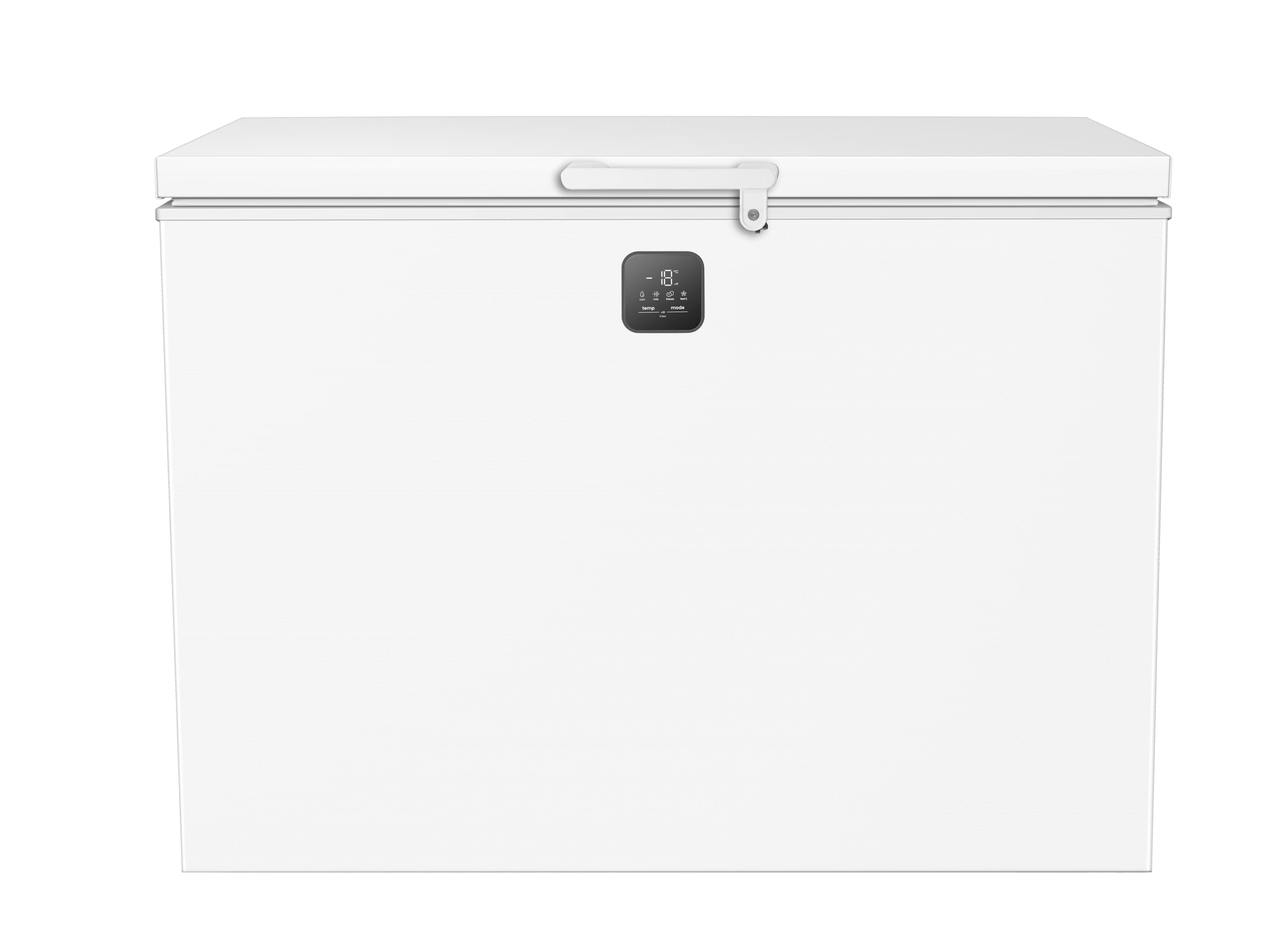 Gorenje FHNC28D6W5 Gefriertruhe mit Rollen/111,4cm Breite/277L/Total NoFrost/-24℃~8℃ Convert/Gefrierschutz unten -15℃/Elek. Kontrolle/2 Körbe/Sicherheitsschloss/BxHxT:111,4×84,7×63cm/Weiß[EEK D]