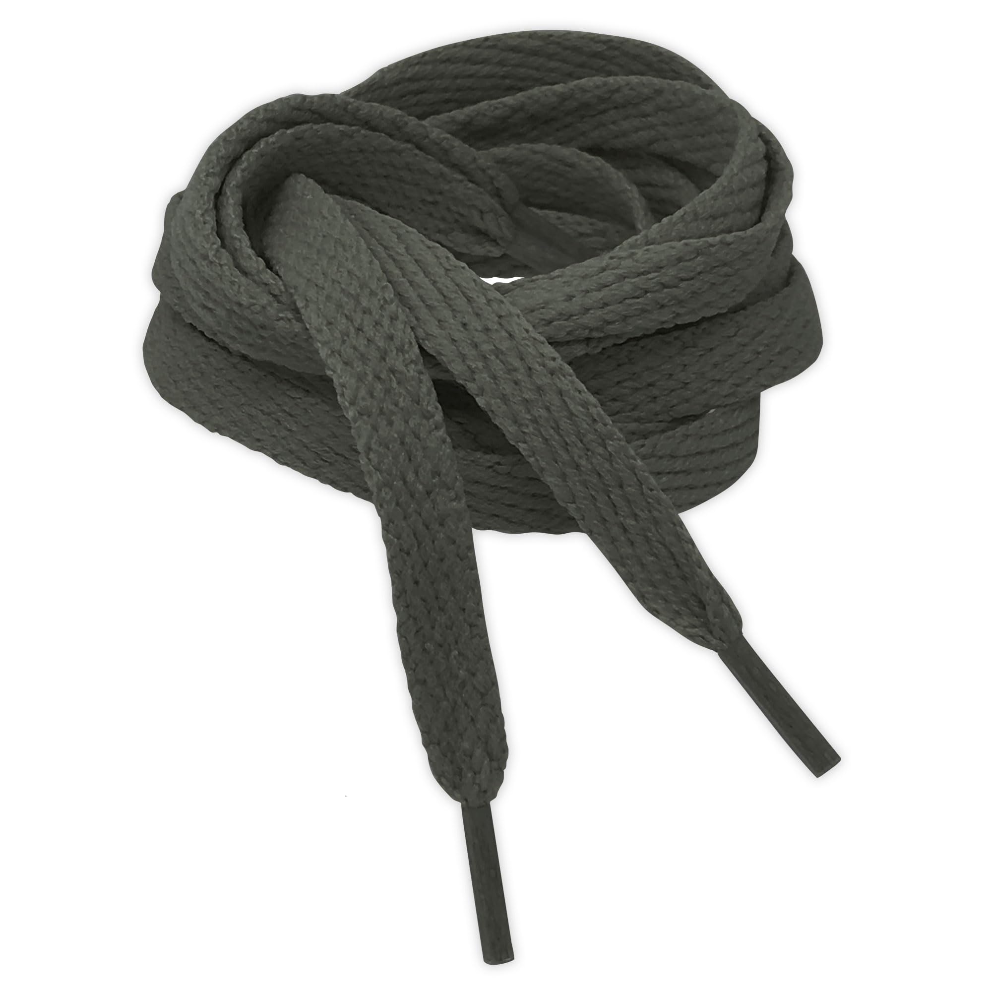 Kilter Flat Shoelaces 8mm Wide Trainers, Boots, Hi-Tops, Shoes, Football, Rugby, Gym, Running, Fashion — view 12