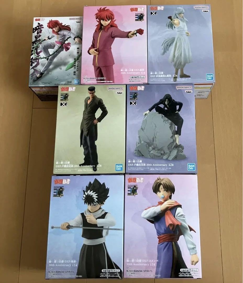 幽☆遊☆白書 フィギュアセット Amazon.co.jp: 幽遊白書フィギュアセット : Hobbies