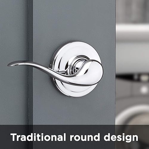 Miniatura 125 de Kwikset media manija para puerta, hacia la izquierda 788TNL RH 3 CP Tustin, 97880-679 Bronce veneciano