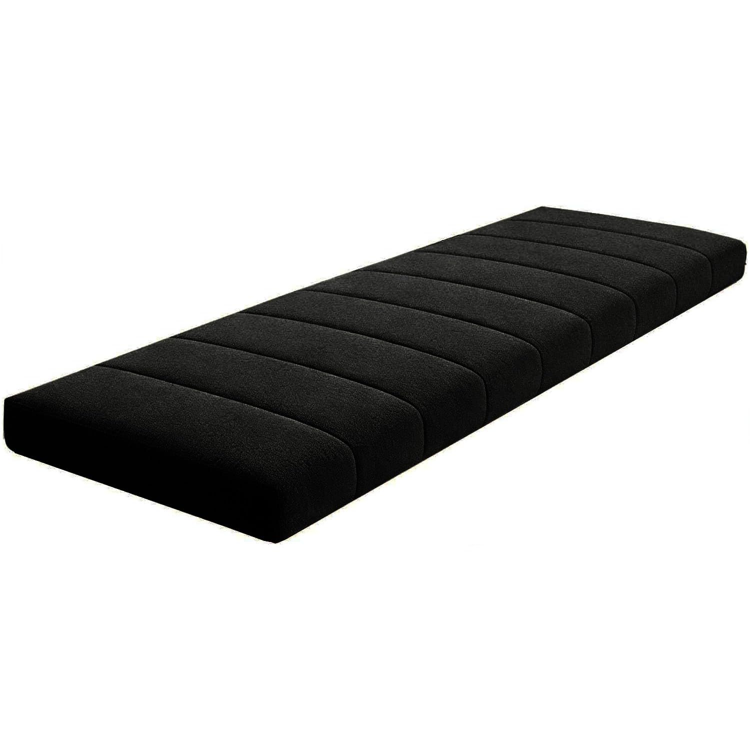 linen bench cushion 45x150cm Non-Slip Washable Pad with Removable Cover & Zipper for Porch Swings, Window Seats — image 1