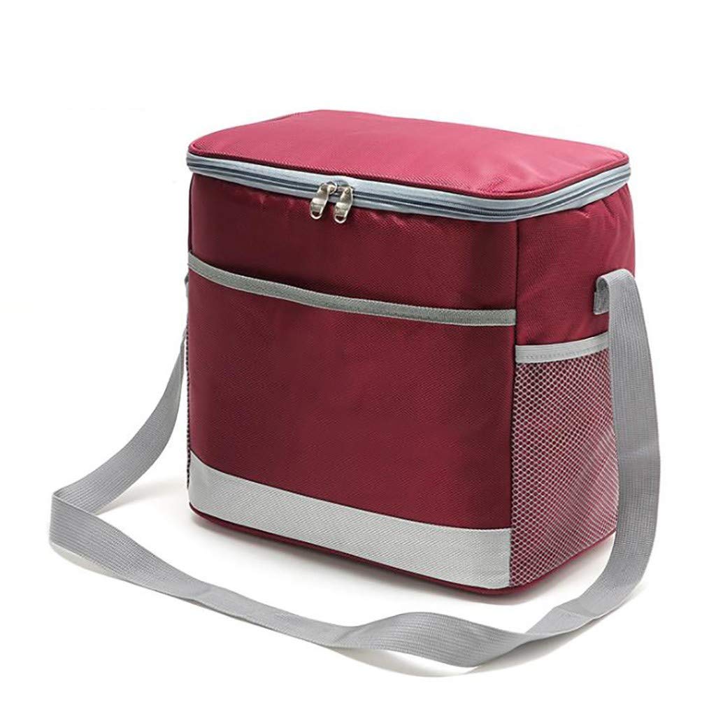 Lhh Food BagsInsulated Cooler Box Bag Picnic Cool Bag Leakproof Water-Resistant LightweightFoldable Soft Cooler Bag for Camping, Gym, Travel, Picnic