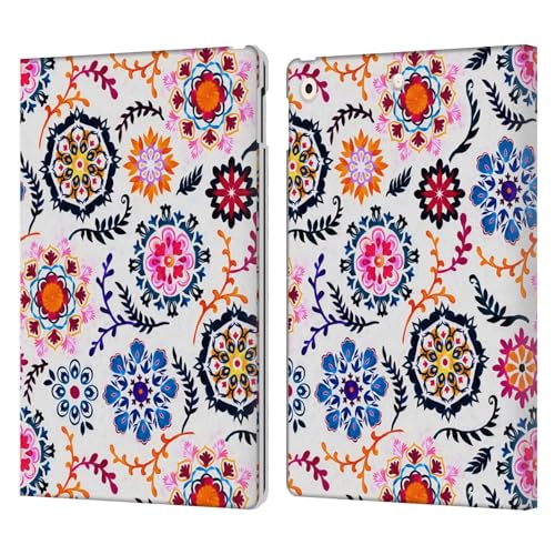 Housse iPad 10.2 motif floral Micklyn Le Feuvre pour le bureau