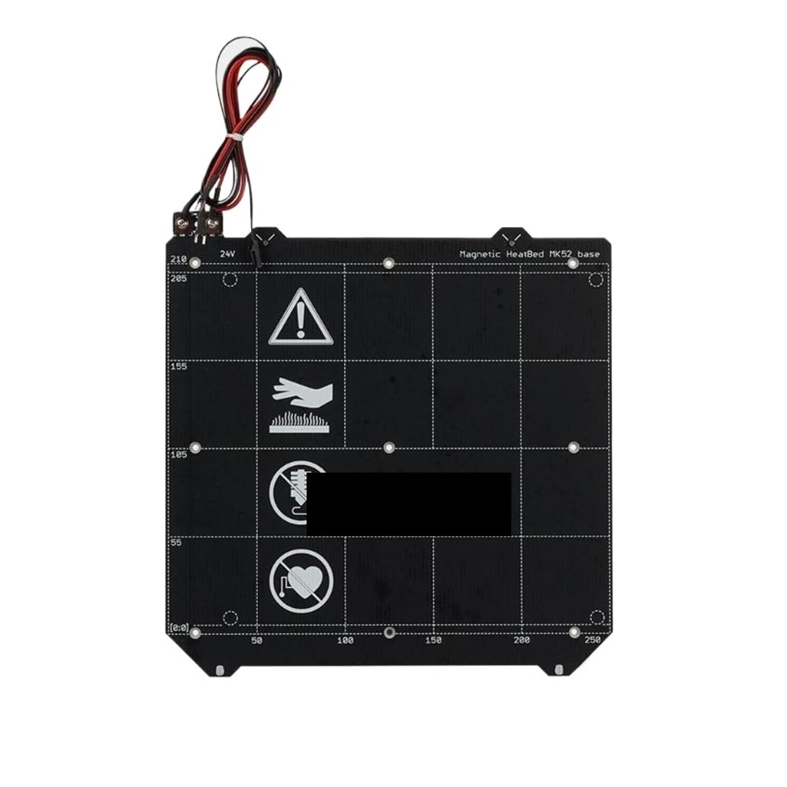 Reemplazo De Impresora 3D Con Cama Calefactable, Compatible Con Prusa,