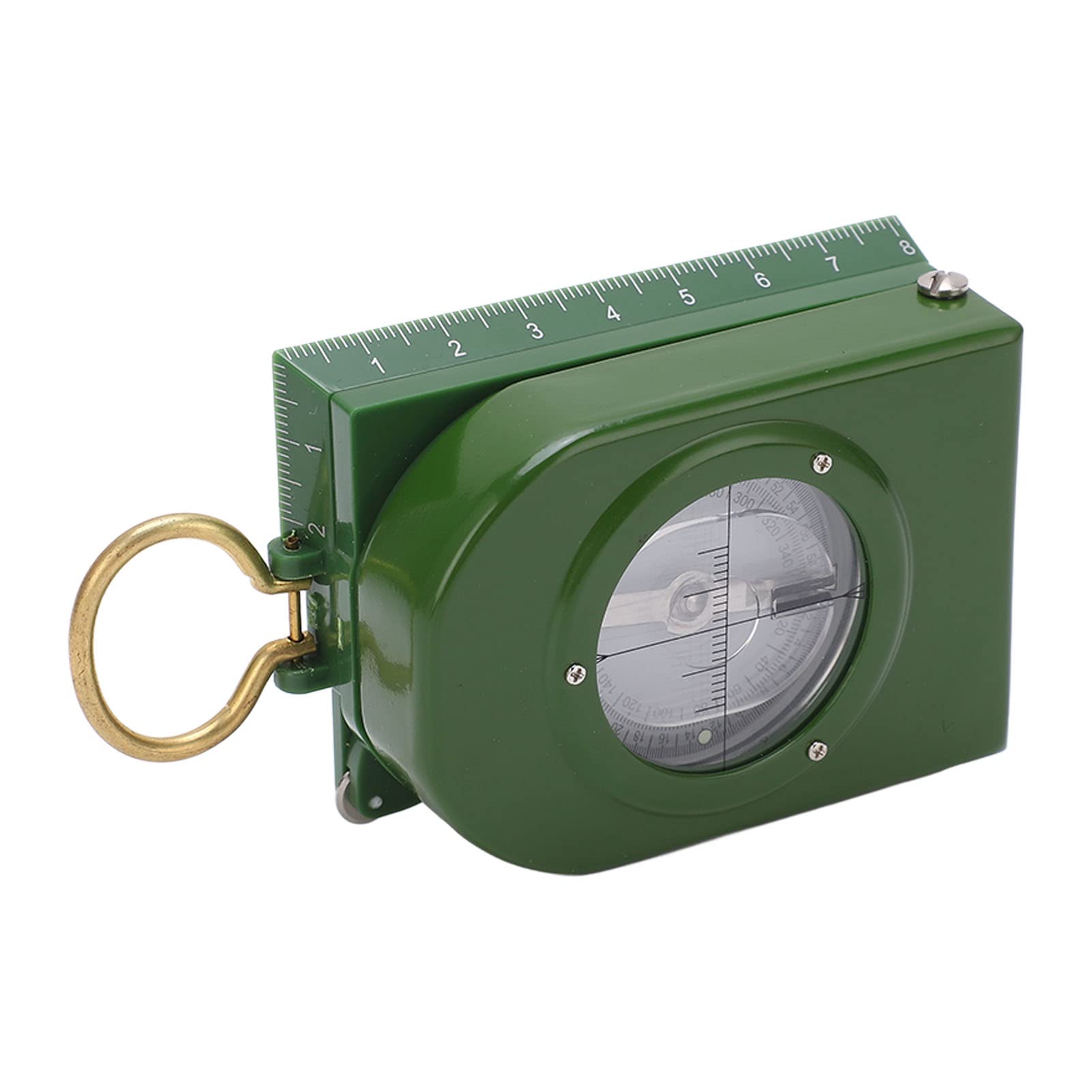 Boussole de Survie en randonnée, Boussole Lensatic avec étui de Transport, Conception entièrement scellée, réutilisable pour Le Camping, la randonnée