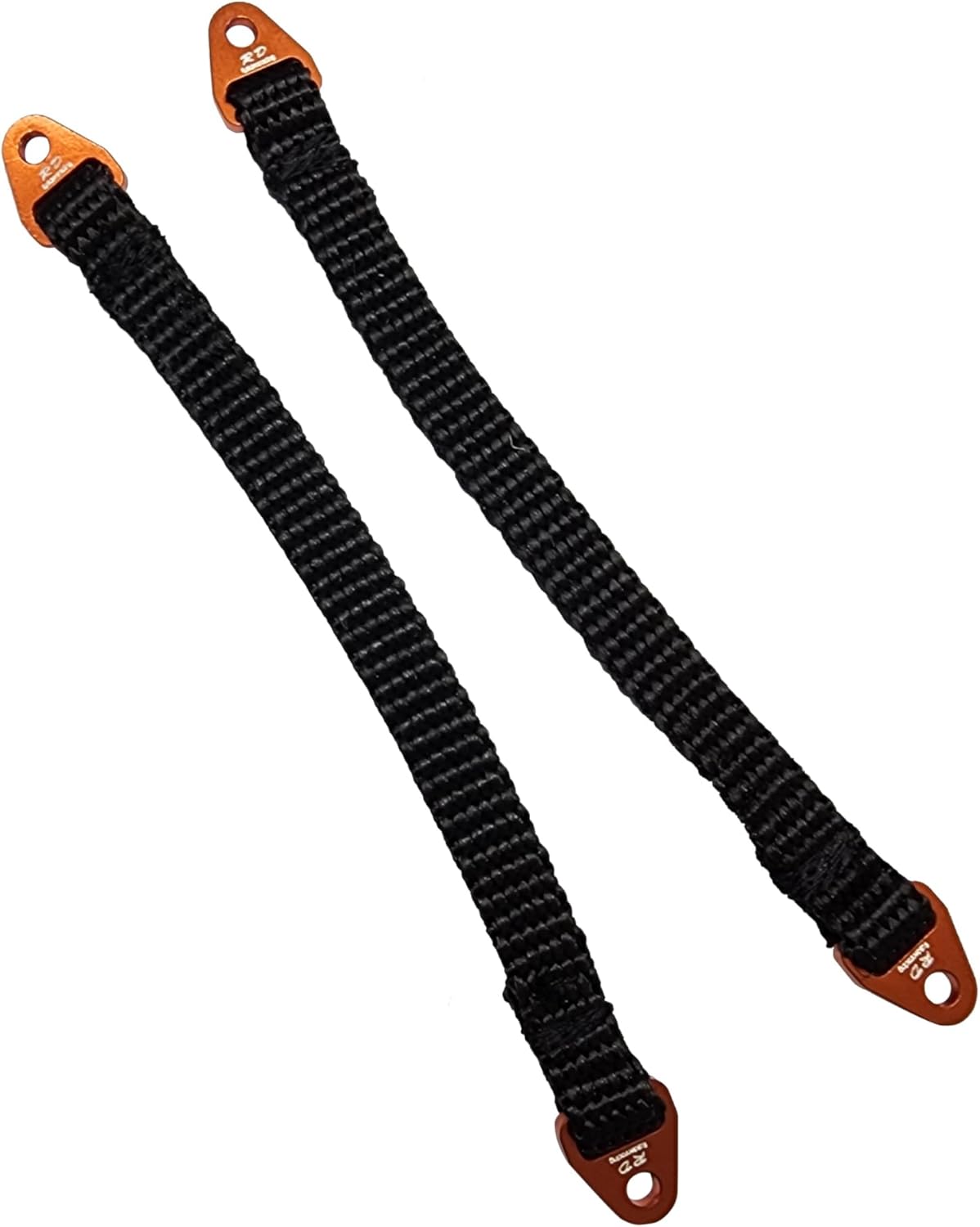 110mm Suspension Damper Travel Limit Straps for Axial RC Crawler Wraith Yeti AX10 SCX10 EXO for Traxxas EREVO 2.0 E-REVO REVO 3.3 Summit Slayer - OR 2pcs
