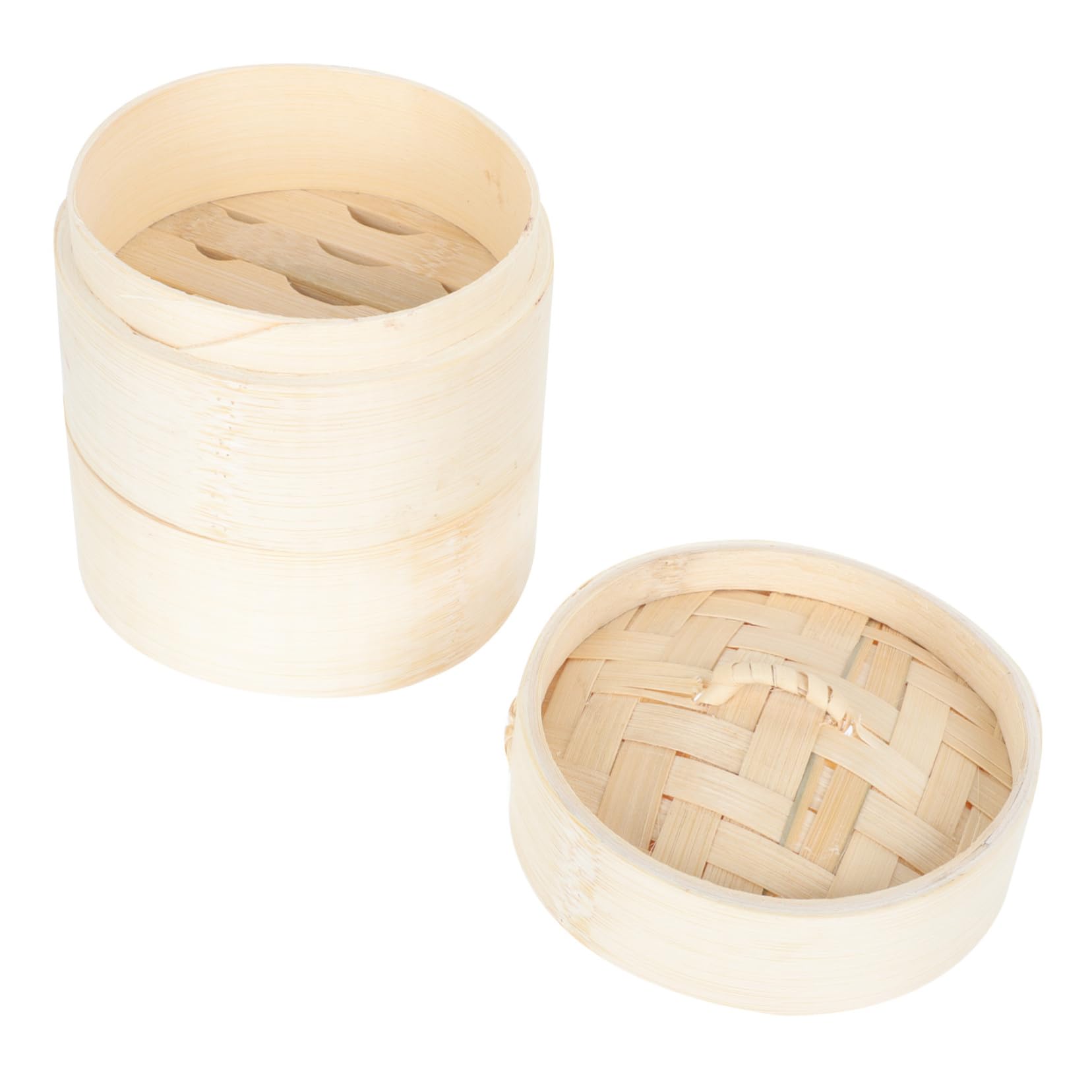 Bamboo Steamer for Bao Dumpling Steamer Food Cookware Reusable Safe Food