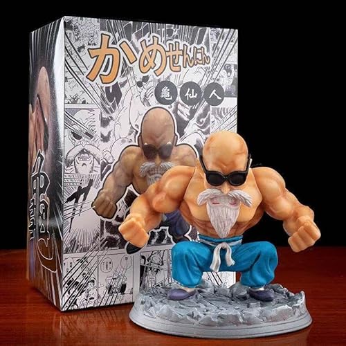 Dbz Action Figure Muscle Kame Sen Dbz Pvc Anime Figurine Boxed Master Roshi Collection Figura Toys #TOP1