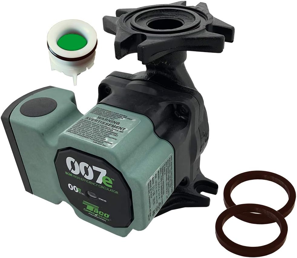 Taco 007e-F4, ECM High Efficiency Circulator Pump, Cast Iron