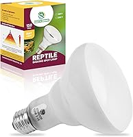 Vista 11 de Emisor de calor de cerámica de 100 W (paquete de 2), bombillas de lámpara de calor para reptiles, calentador de cerámica para anfibios, criadores