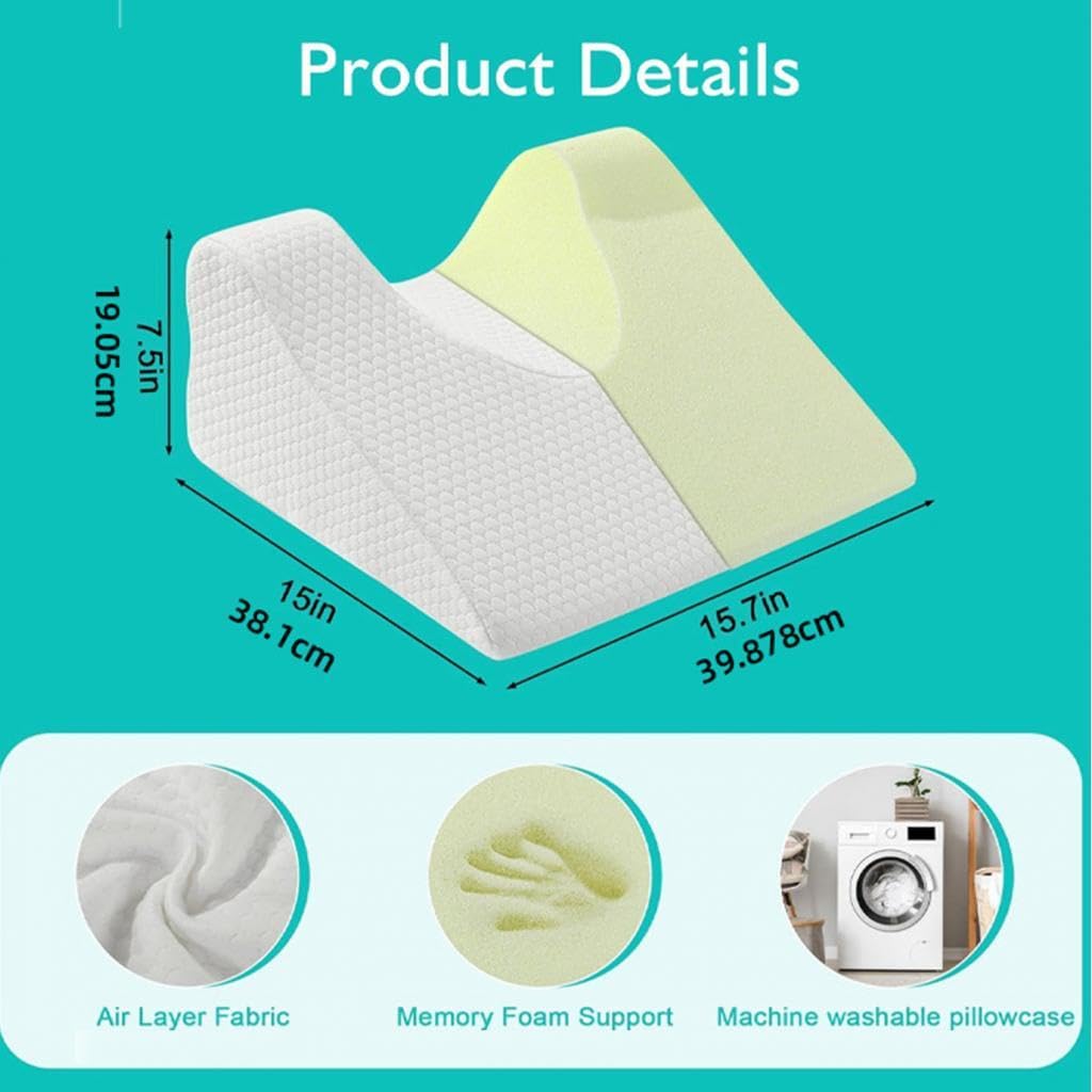 Almohada Facial Multifuncional para Recuperación de Cirugía Estética Soporte Cervical Y de Hombros Cojín Ergonómico Portátil de Poliéster Entrenamient, con núcleo de Almohada, Individual