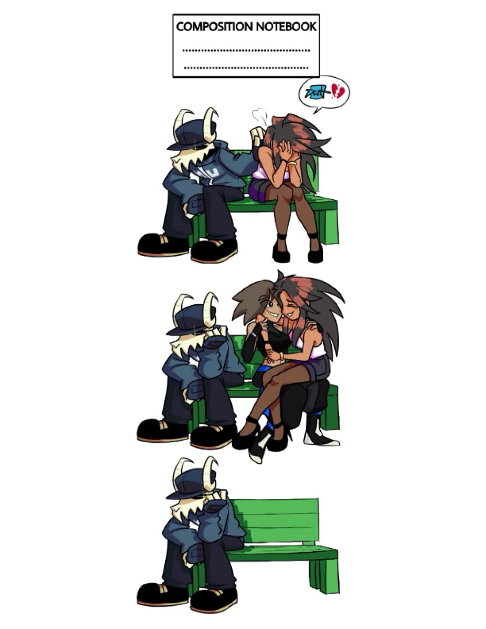 Buy Tabi Composition Wide Ruled (8.5 x 11) Colorful Characters Pack