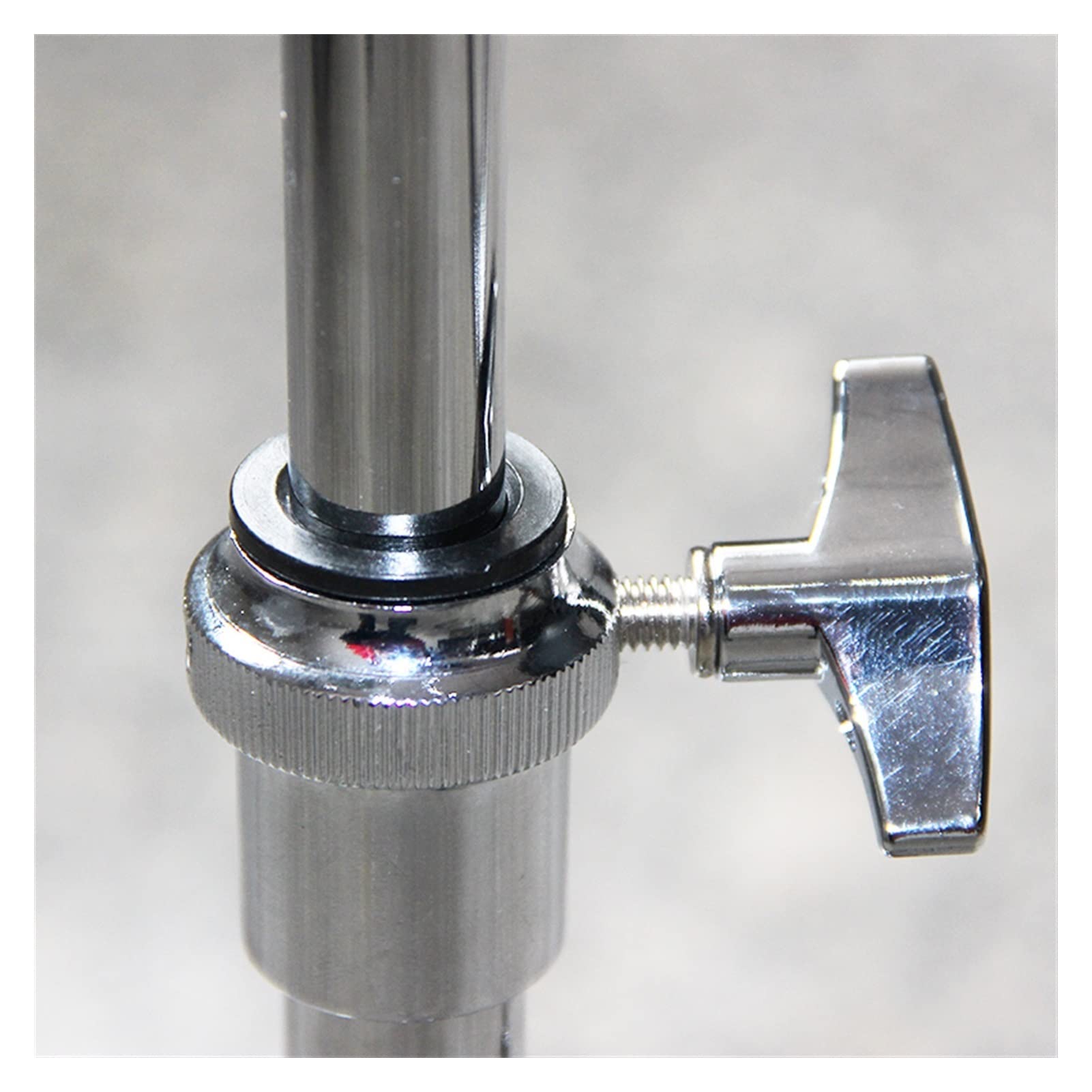 Verstellbarer Dumb Drum Ständer Aus Metall – Höhe 47-75 Cm, Für 8-Zoll-Übungspads, Mit Tasche