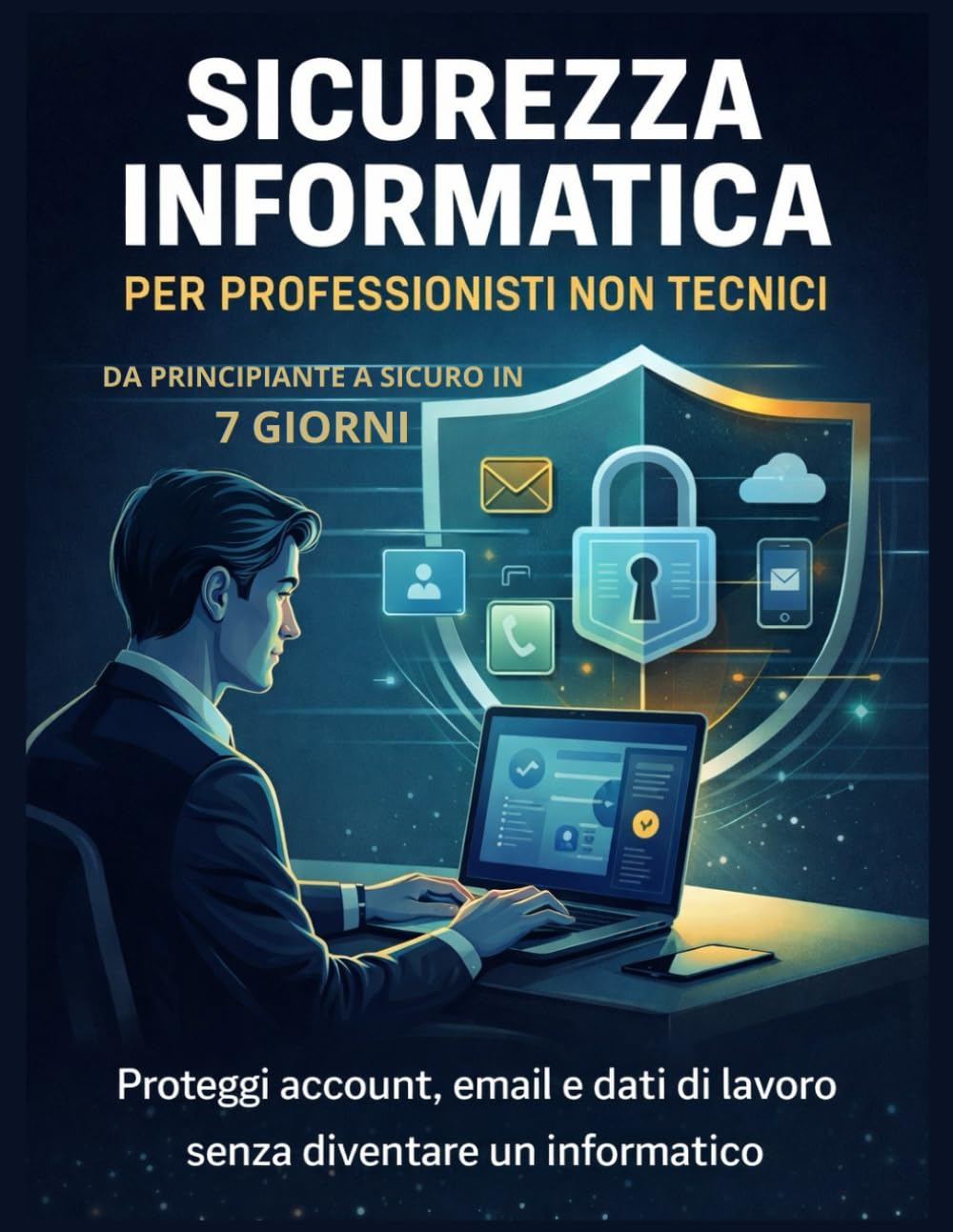 Sicurezza Informatica Per Professionisti Non Tecnici: Proteggi account, email e dati di lavoro senza diventare un informatico (anche nell'era dell'Intelligenza Artificiale)