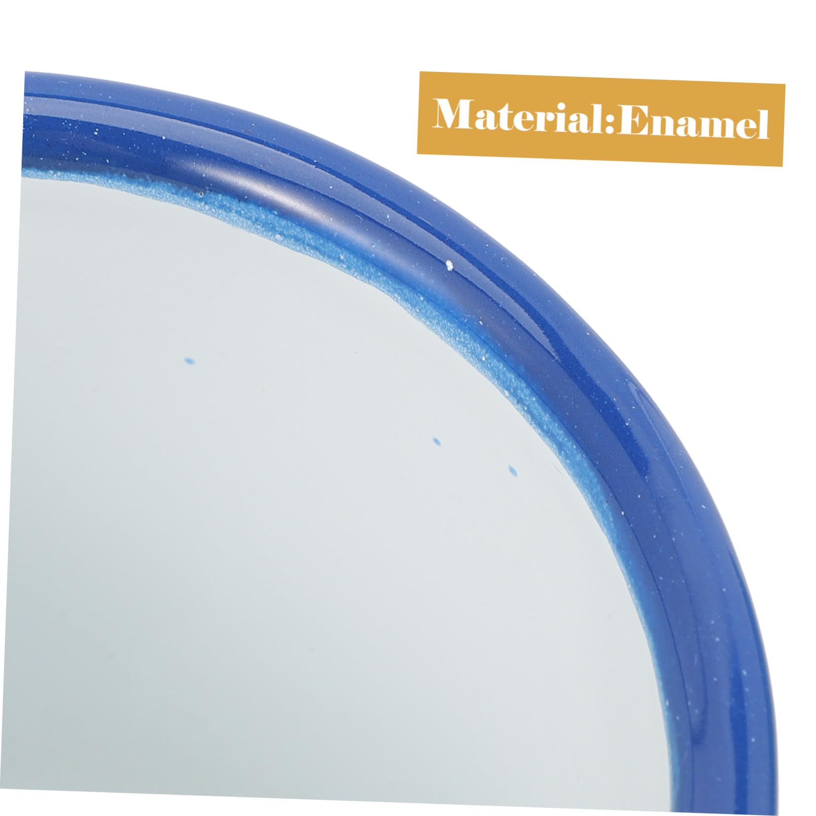 Emaille Becher 8cm Aus Langlebigem Stahl Für Haushalt Camping Wasser Kaffee Tee Tasse Mit Rutschfestem Henkel Klassisch Designte Emailletasse Im 4 Stück (rot Gelb Blau Grün