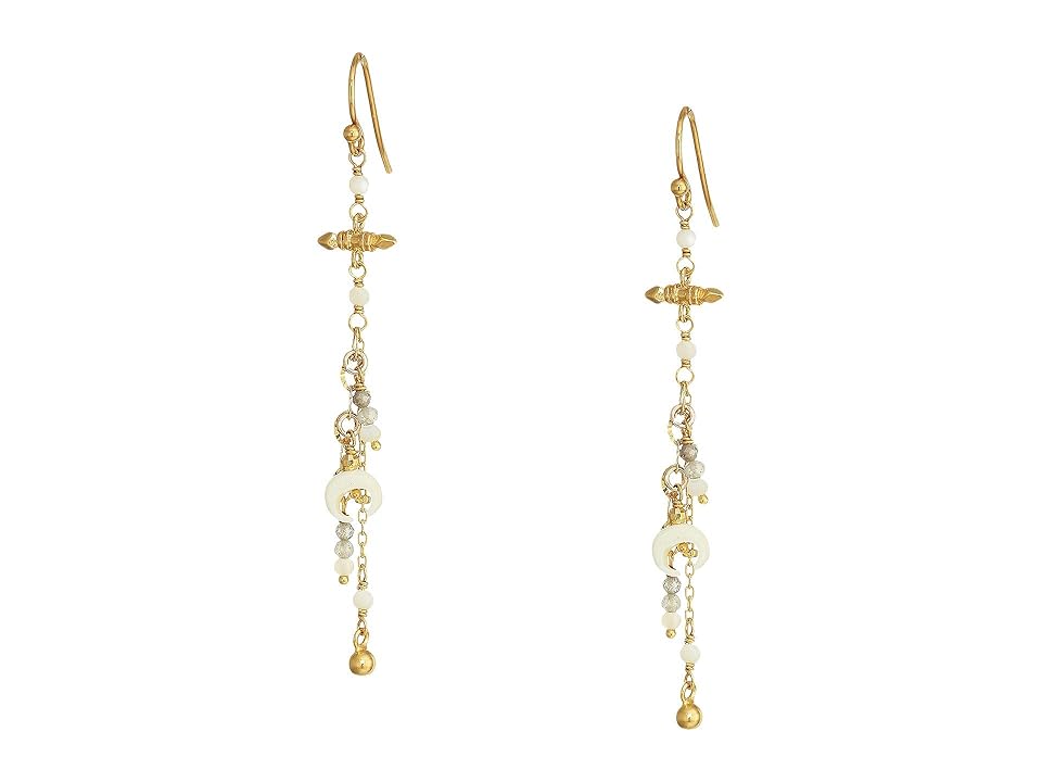 

Chan Luu Charm Chain Earrings (White Mix) Earring