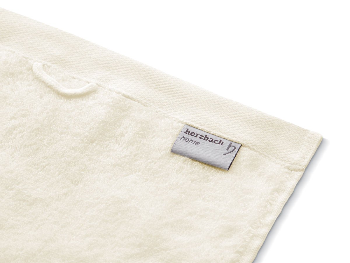 herzbach home Juego de 6 toallas de mano, 2 toallas de ducha, 100% algodón | Extra suave y absorbente, duradero y fácil de limpiar, con colgador, gramaje de 550 g/m², fabricado en porugal