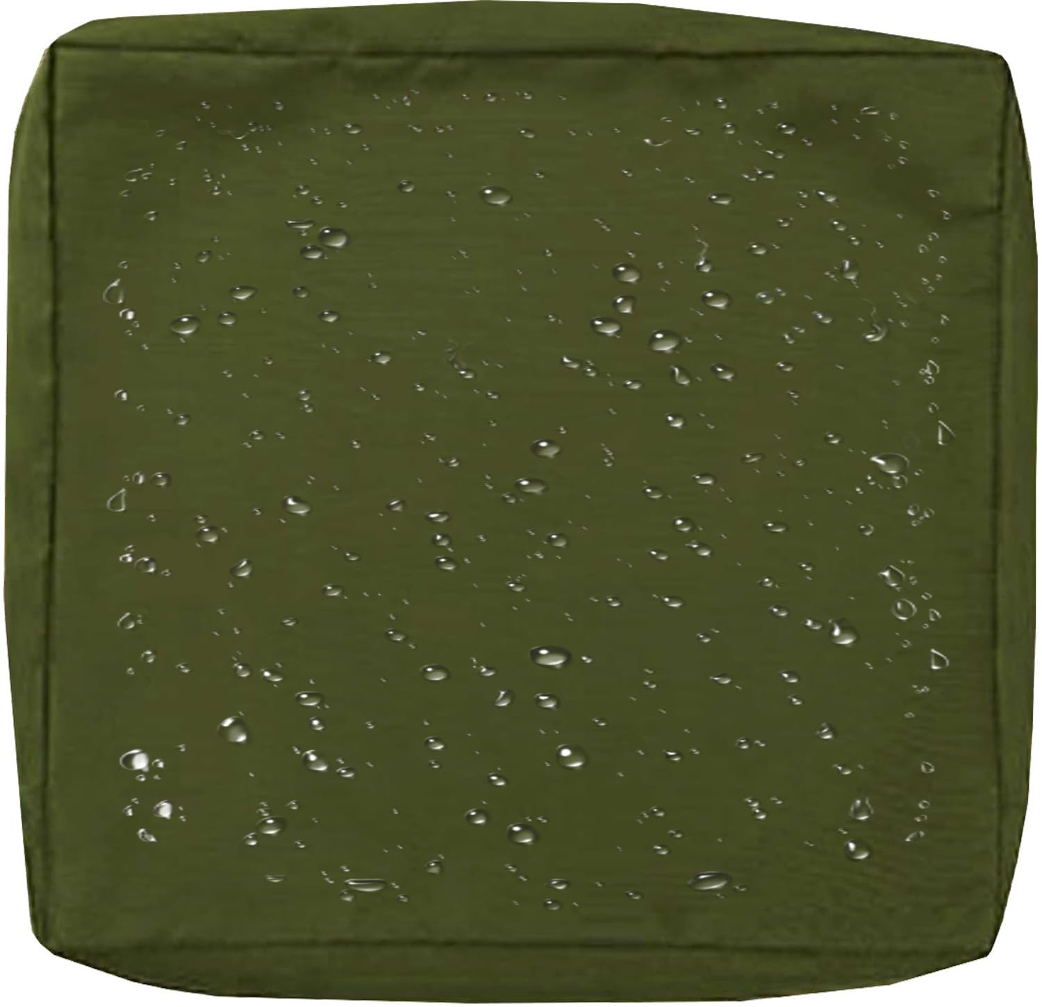 1/2/4 Pack Waterproof Sofa Seat Cushion Covers with Zipper for Outdoor and Indoor/Patio/Garden/Rattan/Chairs Furniture Protectors Cover 50/60cm Cushion Slipcover Removable(Color15,65x65x10cm (1pc))