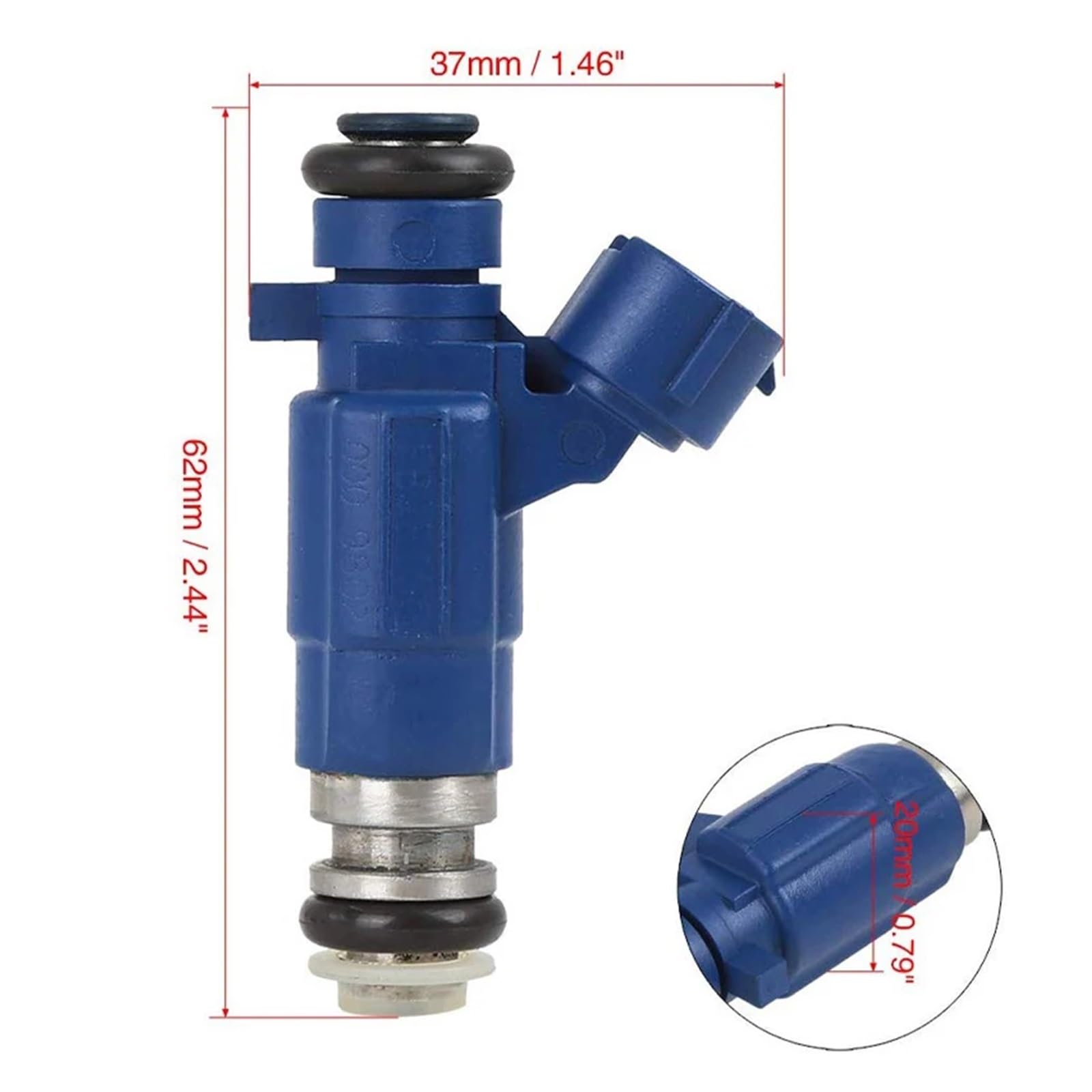 6 injecteurs de carburant 16600-AA500 FBJE100 injecteurs de carburant 16600AA500