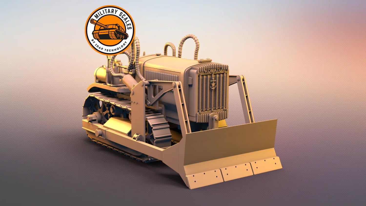 Amazon | IDAPテクノロジー 1/72 日本 コマツ ブルドーザー G40