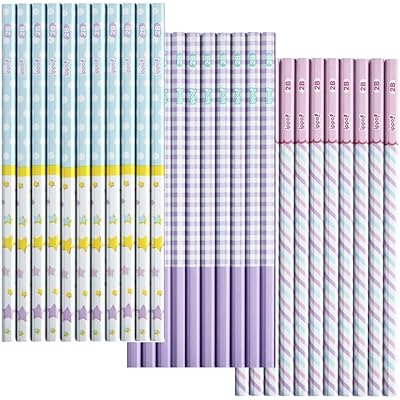 トンボ鉛筆 ippo! かきかた鉛筆 2B プリント柄 キュートカラー 3柄ランダム 32本入 ACA-066BAZ