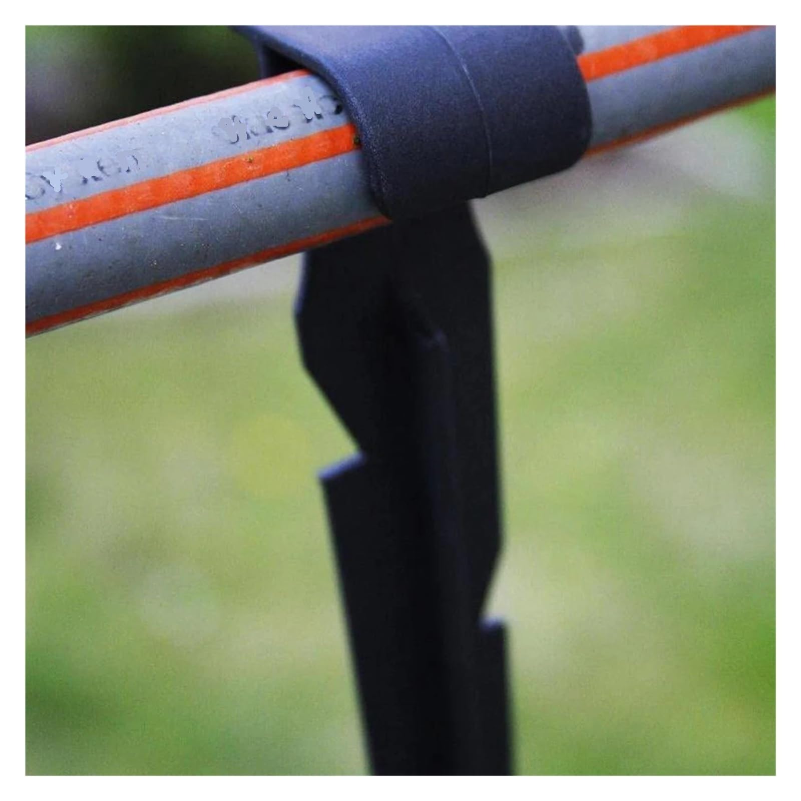 sistema di irrigazione per giardino 50/100 pezzi di ancoraggio for tubo flessibile for irrigazione da giardino, picchetti fissi da 16 mm, supporto for tubo for irrigazione a goccia Sprinkler da giardi