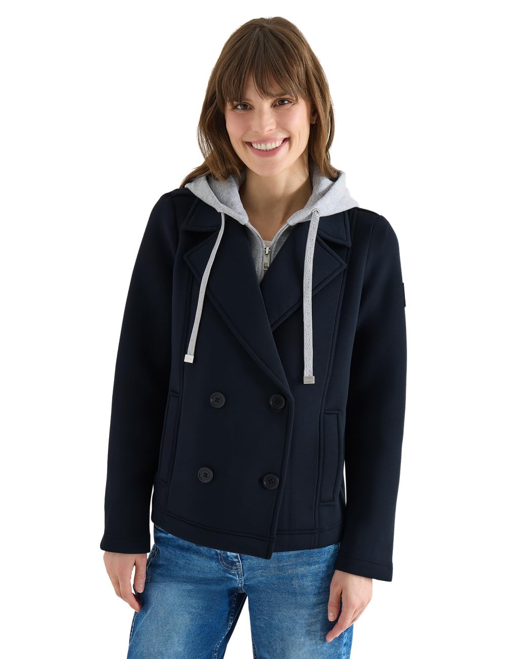 Gabardina corta mujer Cecil 2116836 ideal para tus paseos urbanos y looks de oficina 6