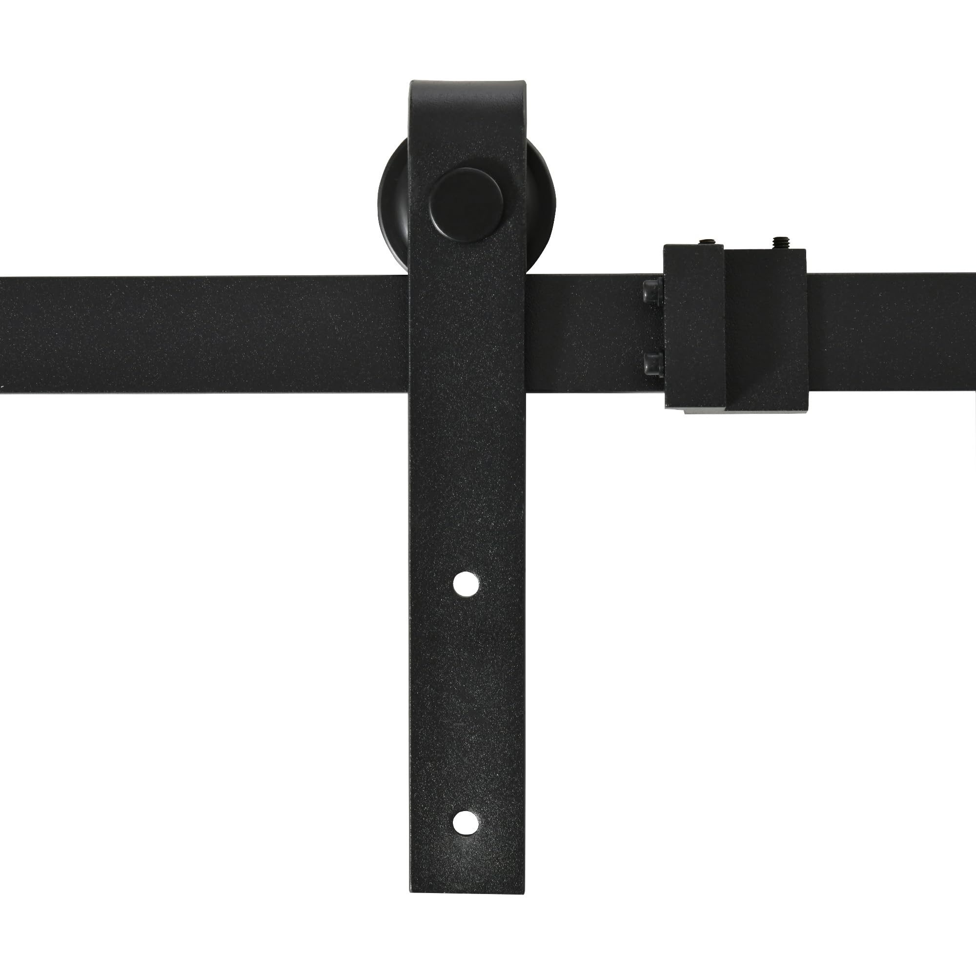 HOMCOM 6FT Mini Kit porta scorrevole fienile 19.7" Nero