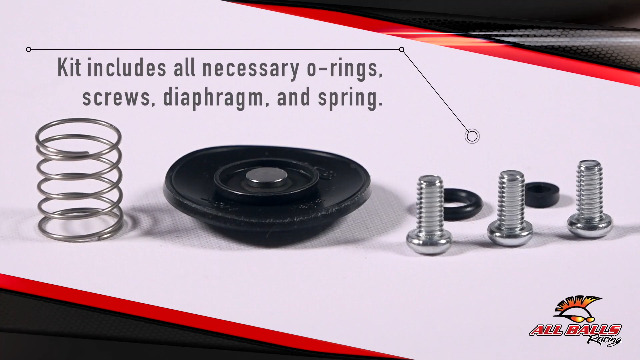 Amazon.com: All Balls Racing Accelerator Pump Rebuild Kit 46
