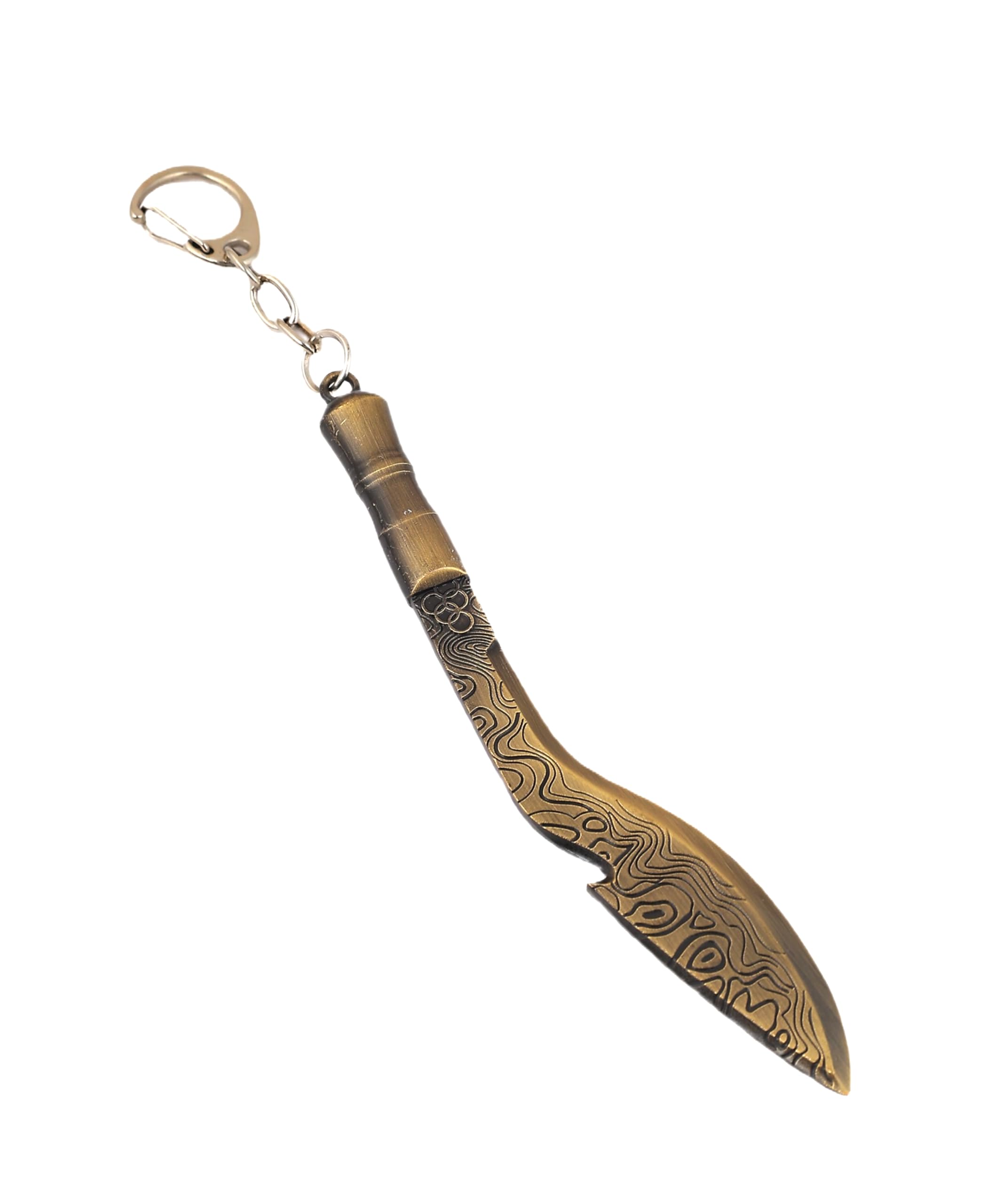 Premium Metal Keychain Collection � Iconic Game & Anime Characters � Durable & Stylish Key Accessories (Single Ary Swor) 1